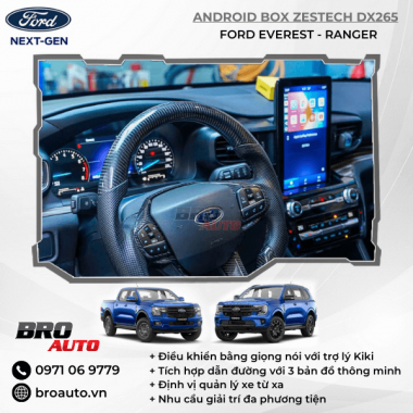 ANDROID BOX CHO FORD EVEREST 2023