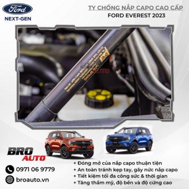 TY CHỐNG NẮP CAPO FORD EVEREST 2023