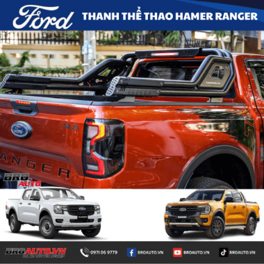 THANH THỂ THAO HAMER CHO FORD RANGER 2023