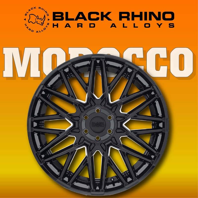 Mâm độ Black Rhino Morocco 20 inch chất liệu cao cấp