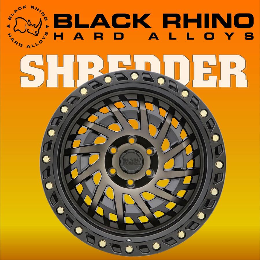 Thiết kế mâm xe Black Rhino Shredder 