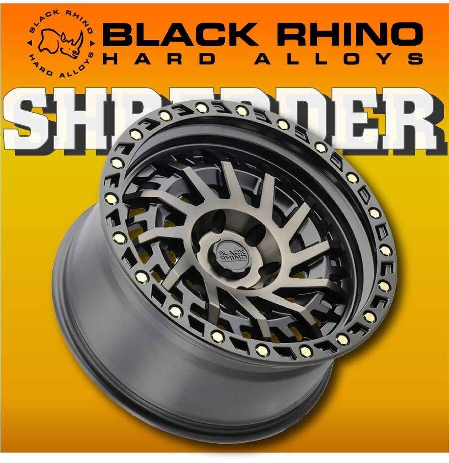 Mâm xe Black Rhino Shredder