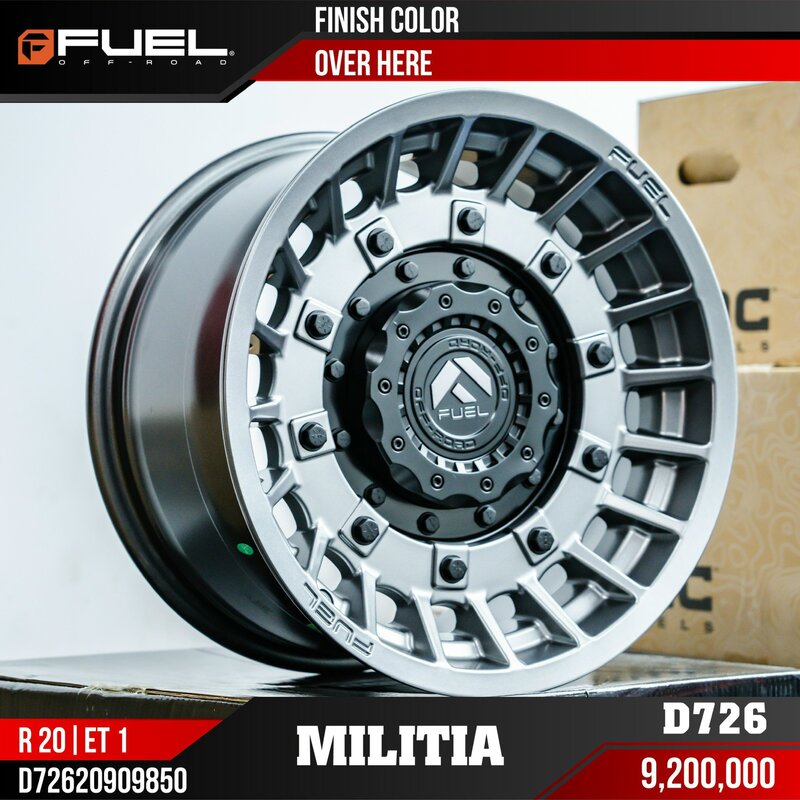 Mâm Fuel Militia D726