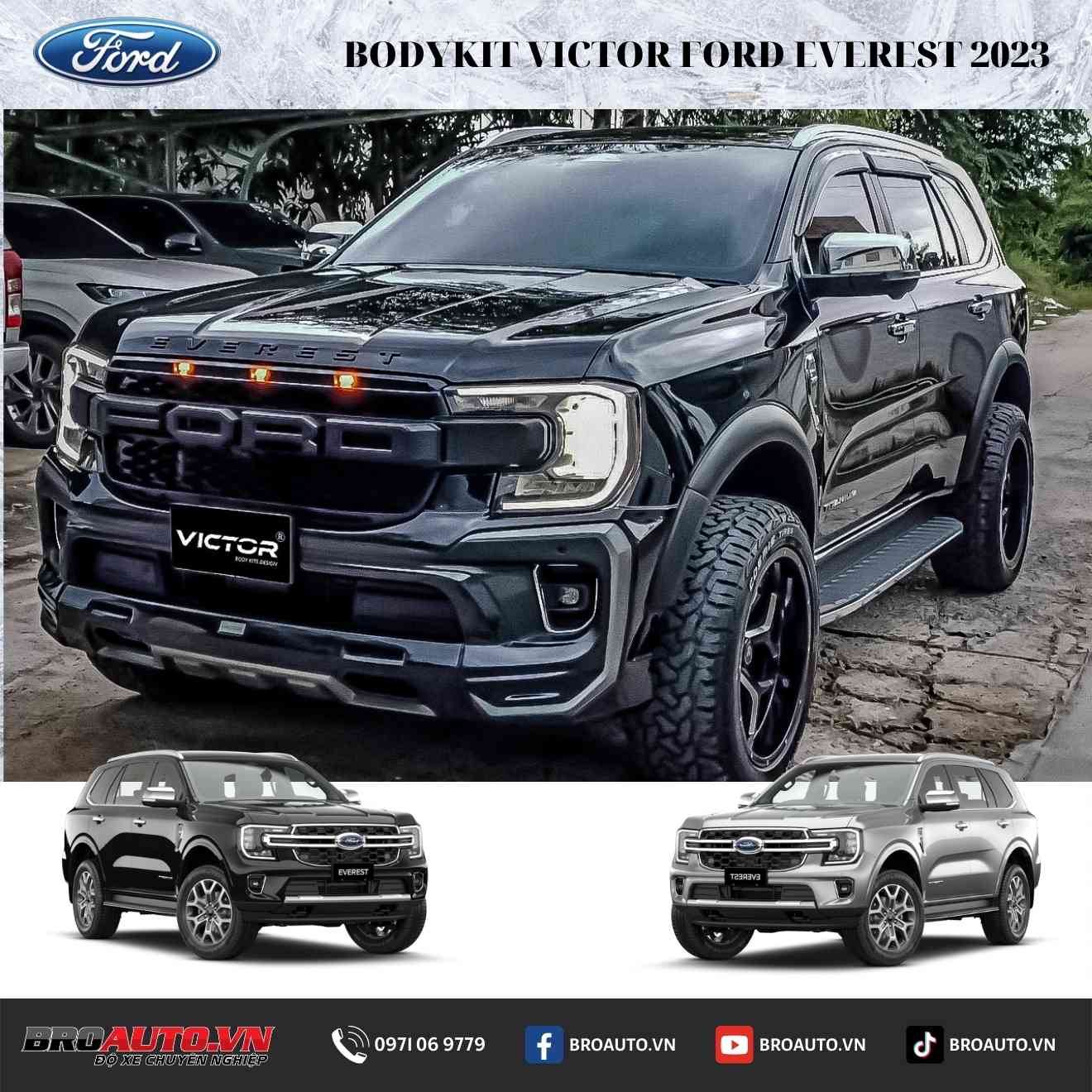 BODYKIT VICTOR CHO FORD EVEREST 2023