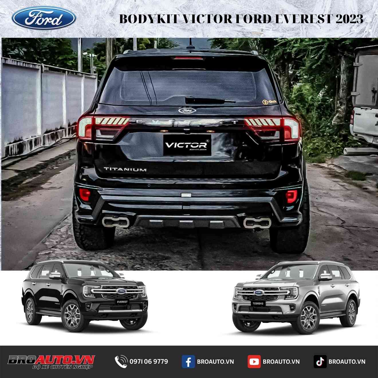 BODYKIT VICTOR CHO FORD EVEREST 2023