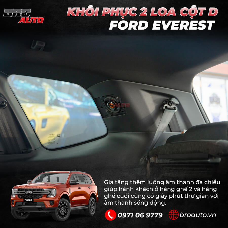 LOA CỘT D CHO FORD EVEREST 2023