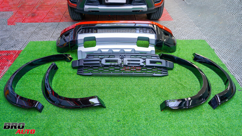 Bodykit cho Ford Ranger có cấu tạo chắn chắn, độ bền cao 