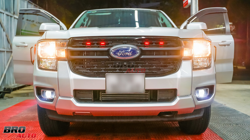 Nâng cấp ánh sáng cho xe Ford Ranger 2023