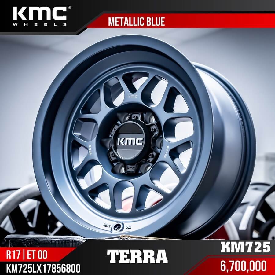 Mâm KMC KM725 Terra Metallic Blue