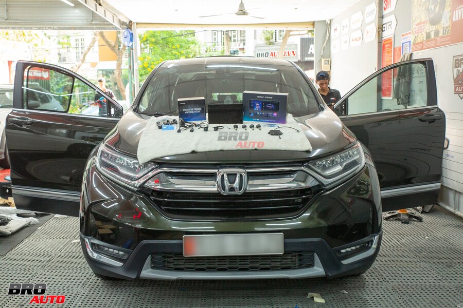 Lắp đặt màn hình Android TEYES CC3 cho xe Honda CRV