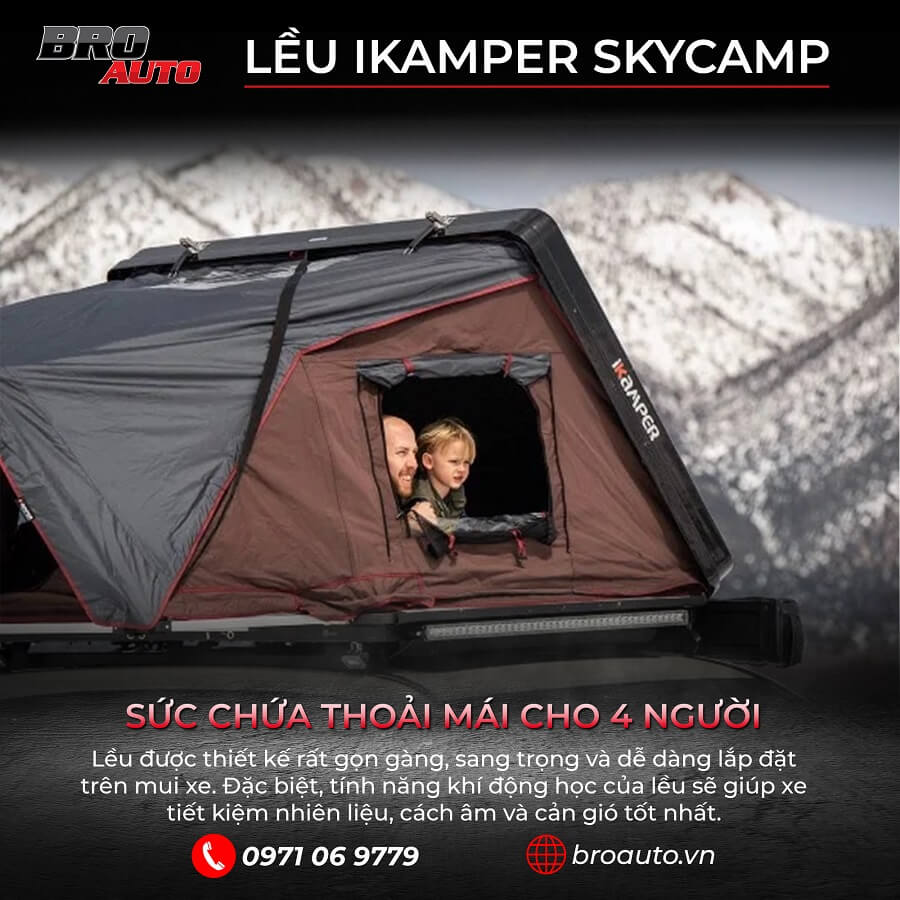 Lều iKamper Skycamp Sức chứa cho 4 người