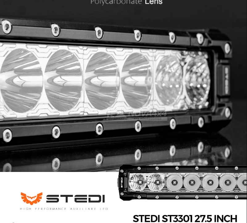 Đèn STEDI ST3301 sử dụng 18 Chip Led XM-L2 LEDs