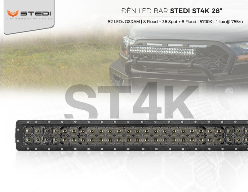 LED Bar Stedi ST4K 2 hàng