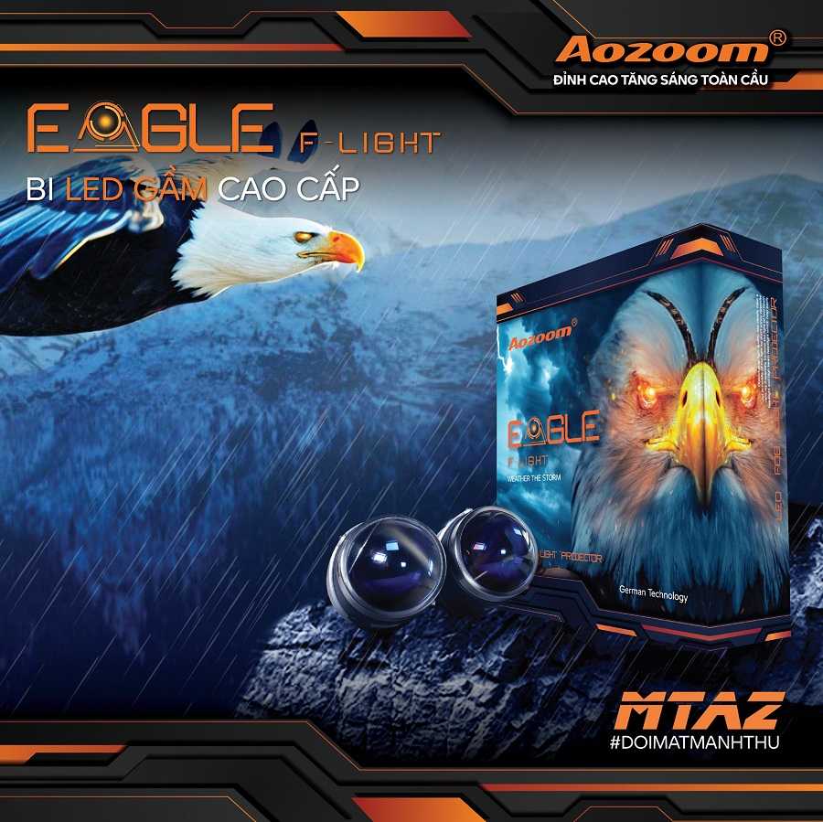 Bi gầm LED Eagle F-Light Aozoom - Đôi mắt mãnh thú chim ưng