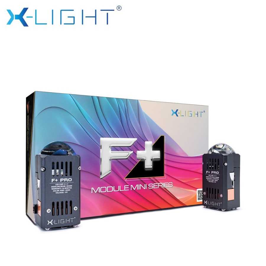  Bi Led Mini X-Light F+ Pro - Sự cải tiến vượt bậc trong công nghệ chiếu sáng tích hợp 2 chế độ pha - cos trong một module