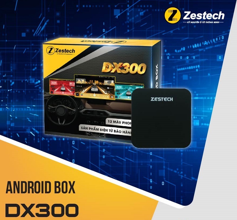Zestech Android Box DX300 điều khiển giọng nói với trợ lý Kiki